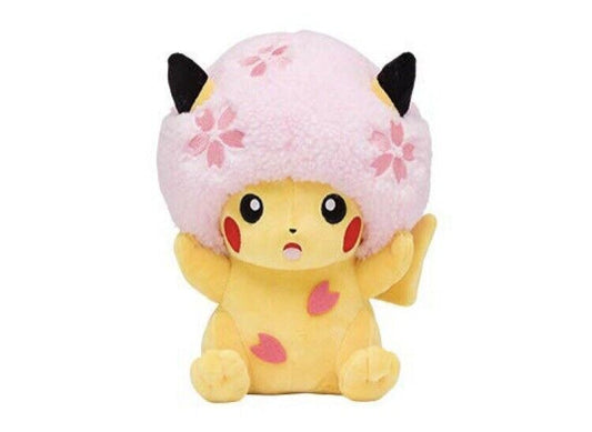 Pokemon Center Plush Doll Toy Pikachu Sakura Cherry Blossom